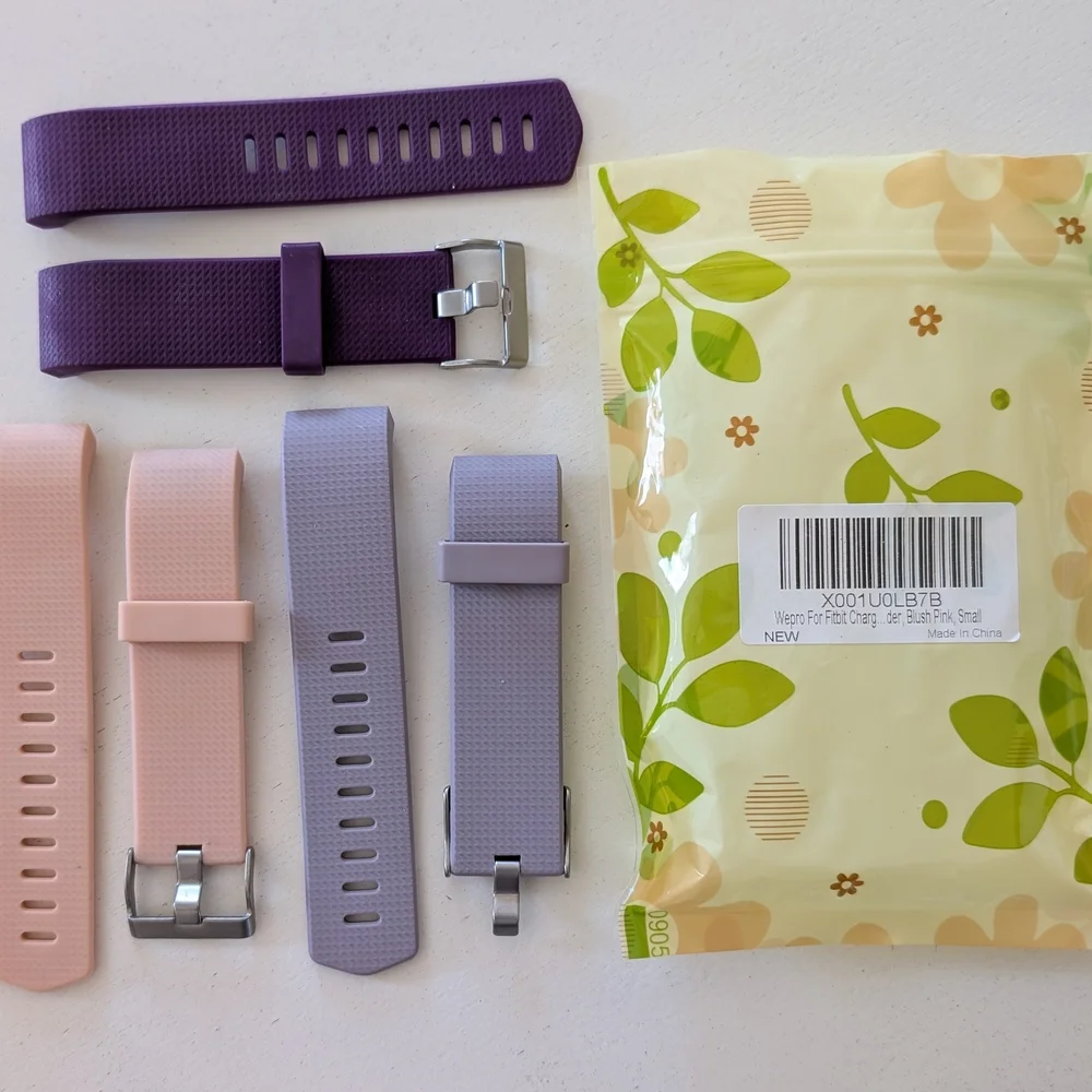 Set of Colorful Watch Bands Fit Bit